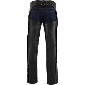 Chaps d'équitation, chaps western, équipement d'équitation, protection pour l'équitation, chaps en cuir pour l'équitation, chaps en cuir noir de qualité supérieure - Product Image 6