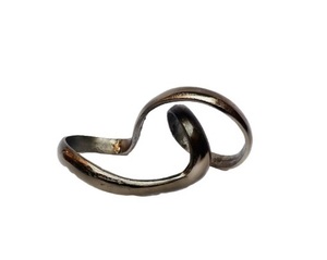 ประติมากรรมอลูมิเนียมตกแต่งทรงเรขาคณิตขนาดเล็ก งานโลหะกลมทำมือ งานศิลปะสำหรับงานแต่งงาน ของตกแต่งบ้าน ของประดับตกแต่ง ขายส่ง - Product Image 4