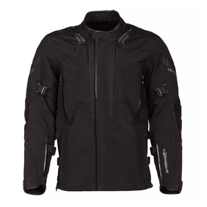 Top Notch noir été Touring moto veste imperméable respirant Textile coupe-vent caractéristique imprimé Techniques pour les motards - Product Image 1