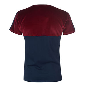 T-shirt décontracté à manches courtes pour homme, rayures horizontales, tissu doux, coupe moderne, tendance masculine - Product Image 6