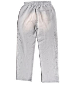 Pantalones Deportivos de Algodón Grueso Personalizados al por Mayor, Pantalones Deportivos Holgados de Pierna Ancha - Product Image 5