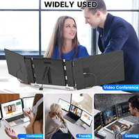 Écran portable S2 14 pouces pour ordinateur portable, extension d'écran double moniteur 1080P FHD IPS, triple écran pour ordinateurs portables de 13 à 17 pouces, USB-C HDMI, série professionnelle
