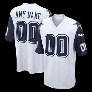 Team Uniform <b>American</b> Football Jersey High Quality XL Tops Embroidered Shirts for Youth Kids Sports Wear - Product Image 4