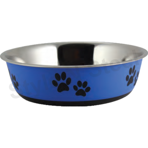 Bol écologique personnalisable en acier inoxydable pour animaux de compagnie Impression couleur antidérapante Qualité garantie pour une utilisation quotidienne avec les chats et les chiens - Product Image 1