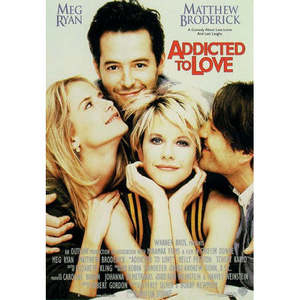 Affiche de design moderne 'Addicted to Love' pour décoration murale - Product Image 1