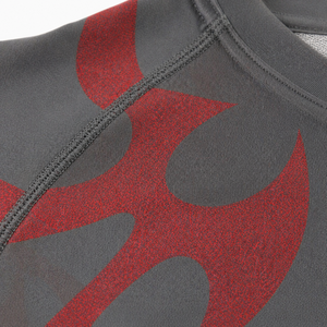 Sublimation Printed <b>Men</b>’s Long Sleeve Compression Shirt Graphic Gym Fitness Tight <b>Base</b> <b>Layer</b> Sportswear Custom OEM Wholesale - Product Image 5