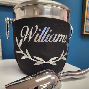 มาใหม่กำหนดเอง W/พระปรมาภิไธยย่อหรือโลโก้ผนังสองชั้นฉนวนสำหรับไวน์แช่เย็นแชมเปญหรือวอดก้า - Product Image 3