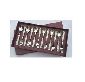 Ensemble de couverts en acier inoxydable avec poignées en nacre ensemble de couverts cuillère à prix raisonnable - Product Image 3