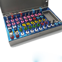 Kit de compression osseuse manuelle pour la stabilité des implants dentaires et l'expansion du repère, instruments réutilisables en acier inoxydable