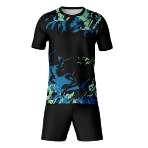 Venta al por mayor y personalizado Club sublimación imprimir uniformes de fútbol desgaste completo equipo de fútbol Jersey uniforme - Product Image 4