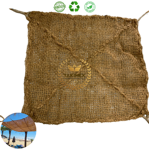 Red de fibra de coco sostenible, red de fibra de coco, origen de Vietnam, fábrica TAKIMEX para exportación, red de fibra de coco, fibra de coco natural - Product Image 1