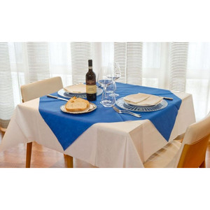 <b>White</b> 45g Non-Woven TNT Disposable <b>Tablecloth</b> 140x140 cm 25 Pieces Per Order - Product Image 1