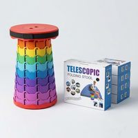 Chaises pliantes télescopiques robustes et portables, personnalisables, en promotion