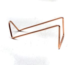 Soporte de botella de agua de diseño hecho a mano, soporte de botellas de vino elegante de Color oro rosa hecho a mano en venta al por mayor - Product Image 4