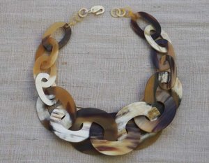 Collar de Cuerno de Búfalo Hecho a Mano, Ecológico, de Forma Natural, Diseño Indio, Estilo Moderno, Joyería de Moda, Regalo, Artesanía Saniya - Product Image 4