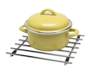 Premium Handmade Metal <b>Trivet</b> Eco-Friendly Classic Design for Protecting Surfaces Hot Dishes Custom Sizes Customized Color DECOR - Product Image 1