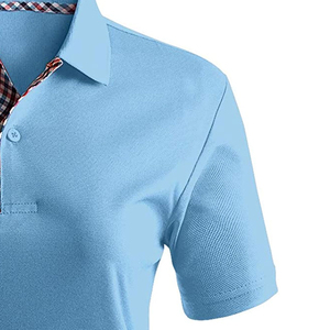 Chemises polo pour femmes en coton mélangé doux et durable, idéales pour un port confortable, légères, coupe classique, chemises polo pour femmes - Product Image 4