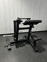 Machine à extensions pour biceps et triceps à charge libre BN Heavy Duty avec support de poitrine, équipement de musculation des bras pour centre de fitness