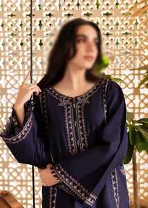 Fabricaciones profesionales 100% de alta calidad para mujeres Salwar Kameez tela transpirable hecha para damas vestidos casuales de Pakistán - Product Image 2