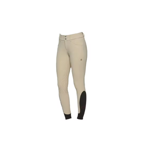 Pantalones de rendimiento para hombres para deportes ecuestres, pantalones de equitación competitivos con calentadores de piernas de tela flexible, protectores y calentadores - Product Image 6