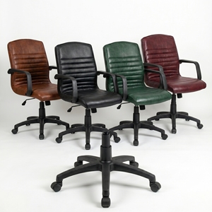 Chaise de bureau pivotante moderne en velours EVA, avec vérin à gaz, base étoile chromée et accoudoirs fixes, idéale pour la maison, le bureau, l'école ou l'atelier - Product Image 5