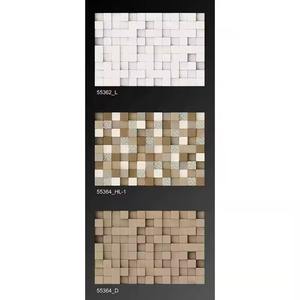 Color marrón 300x450mm Diseño de madera Azulejo Decoración Focal Característica 3D 30x45cm Azulejos de pared de cerámica Venta - Product Image 5