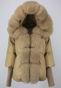 Fabricant de veste rembourrée à capuche de qualité supérieure Nouvelle veste en fourrure élégante et coupe-vent Veste d'hiver pour femmes de haute qualité - Product Image 2