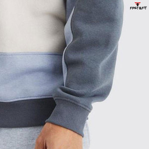 Vente de gros Sweatshirts à col rond de haute qualité avec logo Sweatshirts à capuche avec logo personnalisé à vendre - Product Image 3