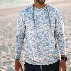 Sweats à capuche de pêche pour hommes de qualité supérieure vêtements pour adultes vente chaude confortable prix bon marché sweats à capuche de pêche respirants avec logo/design personnalisé - Product Image 3