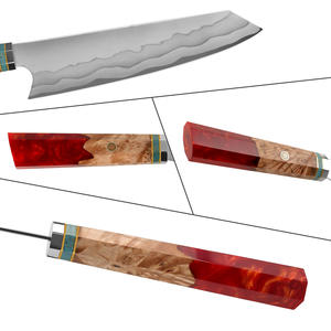 Cuchillos de Cocina al por Mayor Personalizados OEM ODM PRESTIGE BLADES, Estilo Moderno, Hoja de Acero de Damasco, Ambidiestros, Aptos para Lavavajillas - Product Image 5