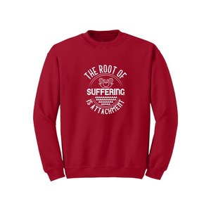 Sweat-shirt en coton mélangé Style décontracté Bouddha Thèmes Imprimer 12 Options de couleur 260-280 GSM Placement de conception personnalisable pour l'hiver - Product Image 6