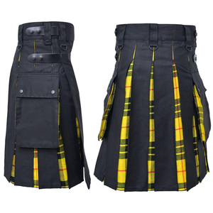 Las faldas escocesas híbridas más vendidas para hombre, corte ajustado de cintura alta con material personalizable y color, todas las tallas disponibles - Product Image 6