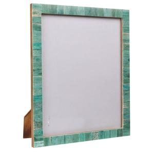 Fabriqué à la main belle résine d'os en bois incrustation cadre Photo personnalisé découpe impression haute qualité décoration de la maison inde - Product Image 1