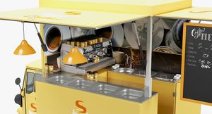 Equipo Agrícola Móvil Piaggio Ape para Café y Alimentos, con Superficie Galvanizada y 3 Años de Garantía - Product Image 6