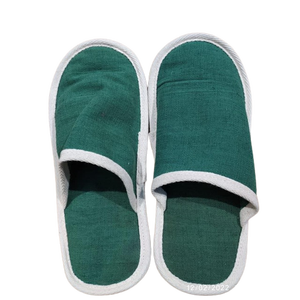 Nuevas Pantuflas Abiertas Transpirables de Color Sólido, Pantuflas Casuales, Pantuflas de Spa para Huéspedes, Hotel, Viajes, Unisex, Talla Universal, Lavables - Product Image 1