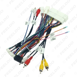 Harnais de câblage audio de voiture 16 broches avec boîte Canbus pour KIA KX5/KX7 Hyundai Sonata 9 Adaptateur de câblage d'installation stéréo - Product Image 3