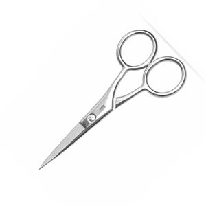 German Stainless Steel Beard <b>Scissors</b> Mirror Polish Stainless Steel 4 Inches Customized Barber <b>Mustache</b> <b>Scissors</b> - Product Image 6