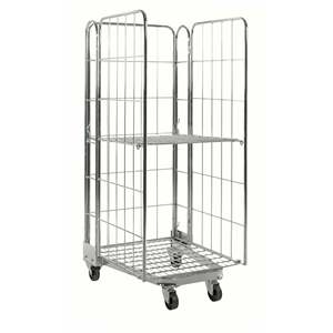 Conteneur de rangement de bureau empilable électrogalvanisé KM2000-3 - Product Image 1