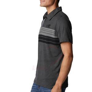 เสื้อยืดโปโลผู้ชายคุณภาพระดับพรีเมียมจํานวนมากเสื้อยืดโปโลผู้ชายทรงเข้ารูปเสื้อยืดโปโลผู้ชายระบายอากาศได้ - Product Image 2