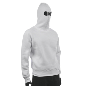 Venta al por mayor de sudaderas con capucha y cremallera completa para hombre y mujer, colección de otoño e invierno de todas las tallas, con máscara y estilo Ninja - Product Image 2