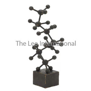 Esculturas modernas de forma única de Base de mármol de metal de acero inoxidable de estilo elegante DE LA India decorativo de lujo para el hogar - Product Image 5