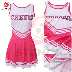 Conjunto de Uniforme de Animadora Personalizado para Mujer |   Uniformes de Animadoras OEM de Secado Rápido, Personalizables, 100% Poliéster con Logotipo Personalizado - Product Image 5