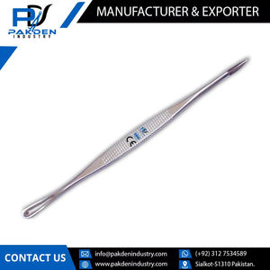 Extracteur de comédons Saalfeld en acier inoxydable de haute qualité 100%/extracteur de comédons Saalfeld avec logo personnalisé - Product Image 6