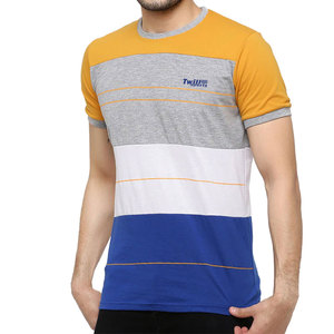 T-shirts de golf à séchage rapide pour hommes avec logo personnalisé OEM 2023 Vêtements à manches courtes en coton/fibre de bambou - Product Image 3