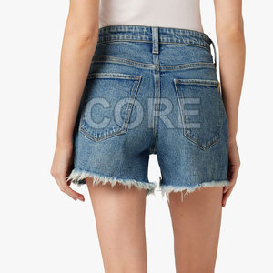 Pantalones cortos vaqueros para mujer de nueva tendencia Venta caliente Pantalones cortos vaqueros para mujer de nuevo diseño - Product Image 2