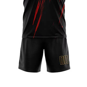 Logotipo personalizado bordado estilo deportivo hombres y mujeres usan uniforme de fútbol ligero de la mejor calidad - Product Image 6