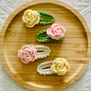 Pinces à cheveux au crochet pour filles femmes, pinces à cheveux vintage, accessoires pour cheveux pour tout-petits et bébés pinces à franges OEM fabriquées au Vietnam - Product Image 1