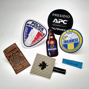 Logotipo de diseño personalizado, insignia bordada a la moda, parche tejido duradero, parches para camiseta de fútbol, etiquetas lavables, alta calidad, coser y planchar - Product Image 2