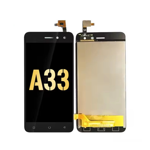 Itel A33/A33 Plus High Quality Original Touch Digitizer LCD Screen Frame Assembly Replacement 1 Year Warranty 100% Working