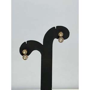 Pendientes de Moissanita de Doble Círculo, Elegantes para Mujer - Product Image 2